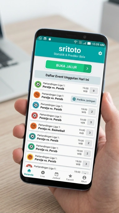 Tampilan link alternatif sritoto